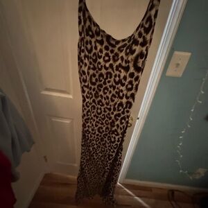 Anthropologie Leopard print Dress
